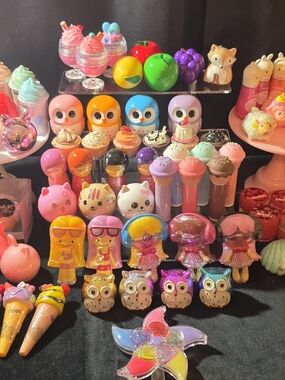 Super Cute Lot of Assorted Novelty Lip Glosses/balms